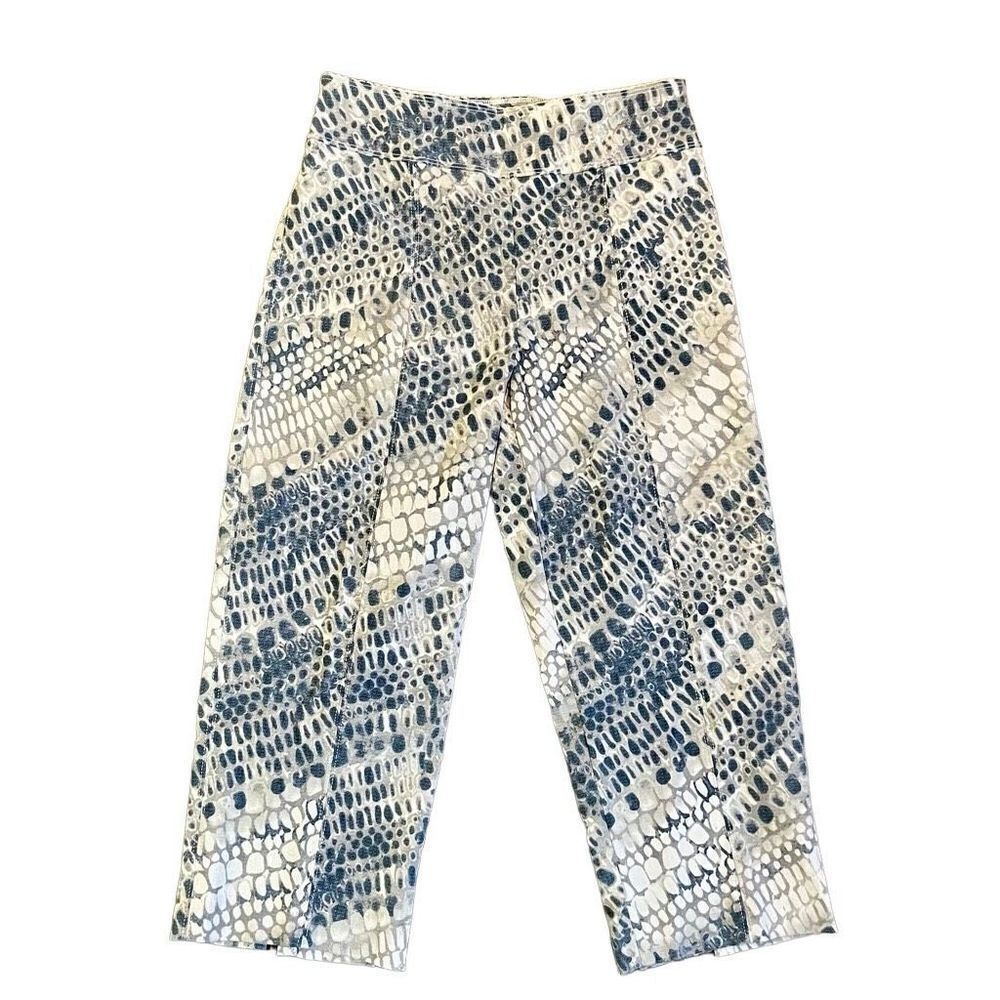 Mesmerize Snake Skin Cropped Pants Size 10